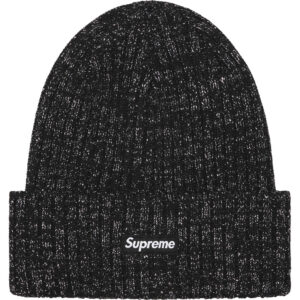 Overdyed Beanie Metallic Black