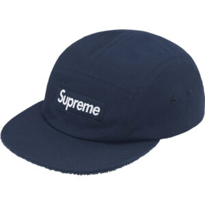 Reversible Terry Camp Cap Navy