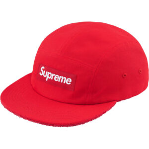 Reversible Terry Camp Cap Red
