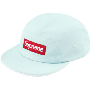 Reversible Terry Camp Cap White