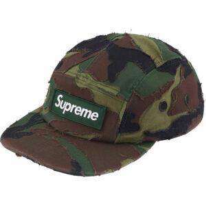 Layered Camo Camp Cap Woodland Camo