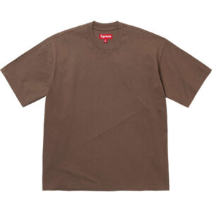 Intarsia S/S Top Brown