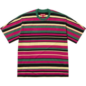 Intarsia S/S Top Stripe