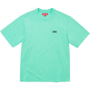 Warm Up Washed S/S Top Aqua
