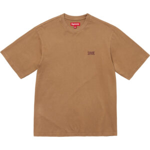 Warm Up Washed S/S Top Brown