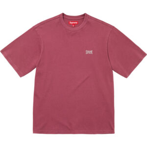 Warm Up Washed S/S Top Maroon