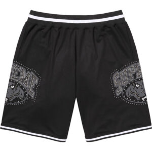 Studded Basketball Short Black