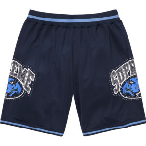 Studded Basketball Short Navy