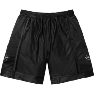 Side Pocket Basketball Short Black