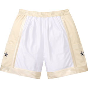 Side Pocket Basketball Short White