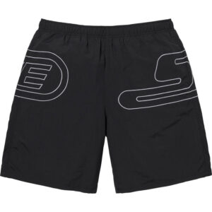 Big Logo Nylon Short Black