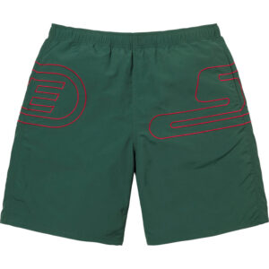 Big Logo Nylon Short Dark Green