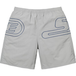 Big Logo Nylon Short Grey