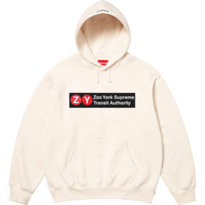 Supreme/Zoo York Hooded Sweatshirt Natural